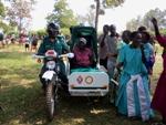 Launch of the Motorbike Ambulances